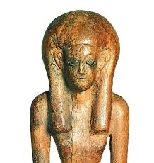 Statuette of a woman
